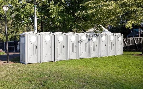 we offer delivery and pickup services for our special event portable toilets, and our team will work with you to ensure that they are delivered and picked up at a convenient time for your event